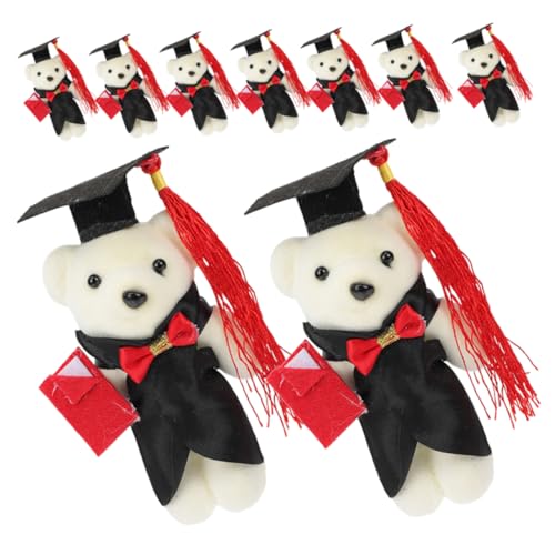 ERINGOGO 9 Stück Puppenstrauß Material Cartoon Bär Puppe Abschlussbären Abschluss Kuscheltiere Plüsch Abschlussbär Abschlussbär Puppe Bär Plüsch Abschluss Tierspielzeug Kunststoff ERINGOGO 9 Stück Puppenstrauß Material Cartoon Bär Puppe Abschlussbären Abschluss Kuscheltiere Plüsch Abschlussbär Abschlussbär Puppe Bär Plüsch Abschluss Tierspielzeug Kunststoff von ERINGOGO