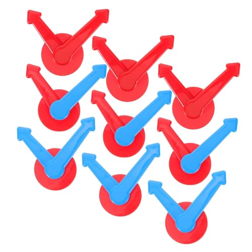 ERINGOGO 9 Stück Teiliges Kunststoff-Spielzeigerset Drehbar für DIY-brettspiele und Unterricht Vielseitiger Partyzeiger als Ersatzteil für Interaktive Tischspiele und Mathe-Übungsspiele ERINGOGO 9 Stück Teiliges Kunststoff-Spielzeigerset Drehbar für DIY-brettspiele und Unterricht Vielseitiger Partyzeiger als Ersatzteil für Interaktive Tischspiele und Mathe-Übungsspiele von ERINGOGO