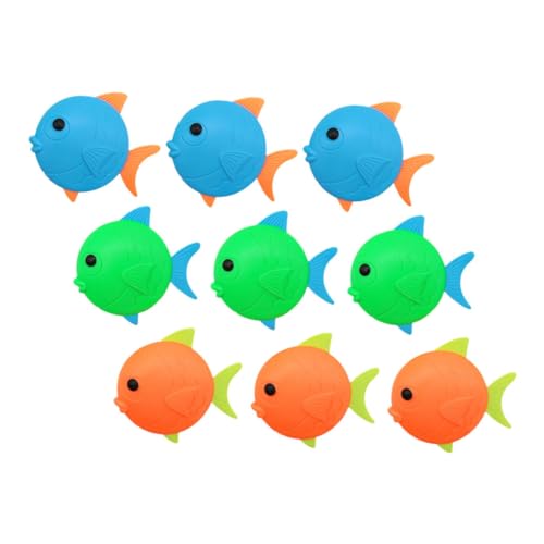 ERINGOGO 9 Teiliges Tauchfischspielzeug Badebeckenwasser Zum Tauchen Themenspielzeug Fischspielzeug Wasserspielzeug Für Draußen Tauchspielzeug Sinkendes Schwimmspielzeug ERINGOGO 9 Teiliges Tauchfischspielzeug Badebeckenwasser Zum Tauchen Themenspielzeug Fischspielzeug Wasserspielzeug Für Draußen Tauchspielzeug Sinkendes Schwimmspielzeug von ERINGOGO
