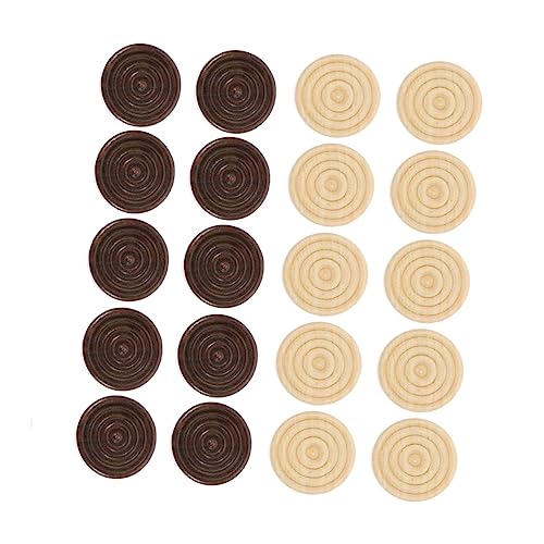 ERINGOGO 96Stücke Universelles Teiliges aus Holz für Schachfiguren Runde Spielsteine Holzfarben für Zuhause Büro und Reisen für Lernzwecke und Spielvergnügen ERINGOGO 96Stücke Universelles Teiliges aus Holz für Schachfiguren Runde Spielsteine Holzfarben für Zuhause Büro und Reisen für Lernzwecke und Spielvergnügen von ERINGOGO