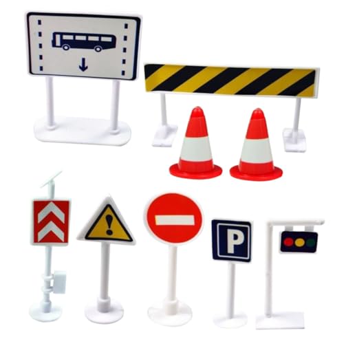 ERINGOGO 9Stücke Verkehrszeichen für Interaktives Lernspielzeug zur Verkehrssimulation Kreativität für Eltern Junge Mädchen Spiele und Soziale Interaktion ERINGOGO 9Stücke Verkehrszeichen für Interaktives Lernspielzeug zur Verkehrssimulation Kreativität für Eltern Junge Mädchen Spiele und Soziale Interaktion von ERINGOGO