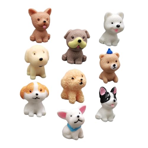 ERINGOGO Entzückendes Hundemodell 9 Stück Mini-hundeornamente Kunstharz Basteln Für Und Hofdekoration Haustier-Ornament Vorhanden ERINGOGO Entzückendes Hundemodell 9 Stück Mini-hundeornamente Kunstharz Basteln Für Und Hofdekoration Haustier-Ornament Vorhanden von ERINGOGO