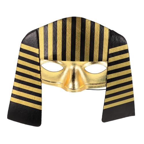 ERINGOGO Ägyptische Pharaonen Maske Kostüm Maske für Halloween Aufführungen und Themenpartys ERINGOGO Ägyptische Pharaonen Maske Kostüm Maske für Halloween Aufführungen und Themenpartys von ERINGOGO