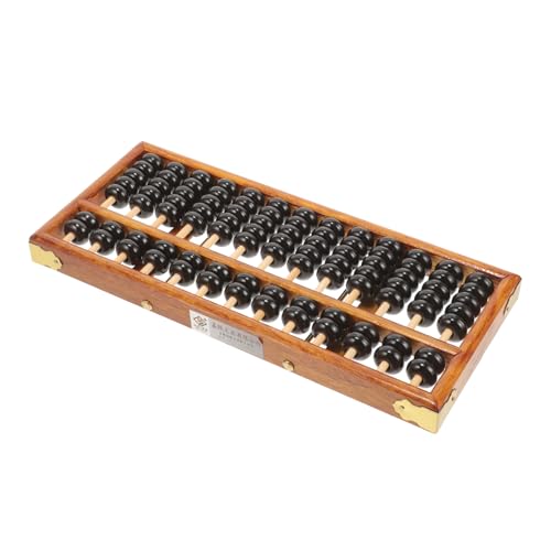 ERINGOGO Abakus Abakus Für Mathe Abakus Abakus Zählspielzeug Vintage Abakus Mathe Lernwerkzeuge Abakus Für Retro Werkzeuge Für Mathe Holz Khaki von ERINGOGO