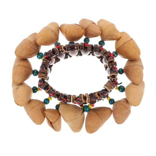 ERINGOGO Afrikanisches Percussion Armband Musikinstrument aus Hochwertigen Schalen Handgefertigt Robust und Leicht Anzulegen Einzigartiges Design für Musikliebhaber und Dekoration ERINGOGO Afrikanisches Percussion Armband Musikinstrument aus Hochwertigen Schalen Handgefertigt Robust und Leicht Anzulegen Einzigartiges Design für Musikliebhaber und Dekoration von ERINGOGO