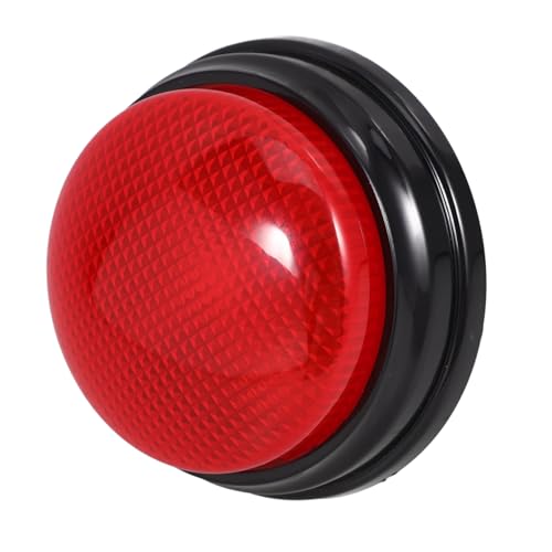 ERINGOGO Alarmknopf mit Licht und Sound Partyspielzeug für Team Events Quizspiele und Lustige Wettbewerbe Robustes Kunststoff Design Batteriebetrieben für Partys und Zusammenkünfte von ERINGOGO