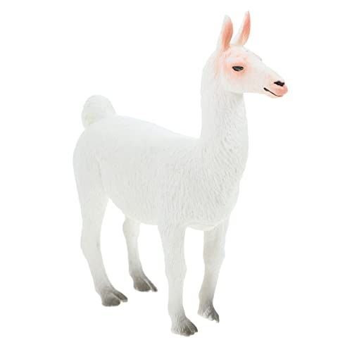 ERINGOGO Alpaka Ornament Kuscheltiere Für Alpaka Figur Alpaka Kognitives Modell Realistische Tierfiguren Wildtierfiguren Simulationstierfigur Kunststoff Weiß ERINGOGO Alpaka Ornament Kuscheltiere Für Alpaka Figur Alpaka Kognitives Modell Realistische Tierfiguren Wildtierfiguren Simulationstierfigur Kunststoff Weiß von ERINGOGO