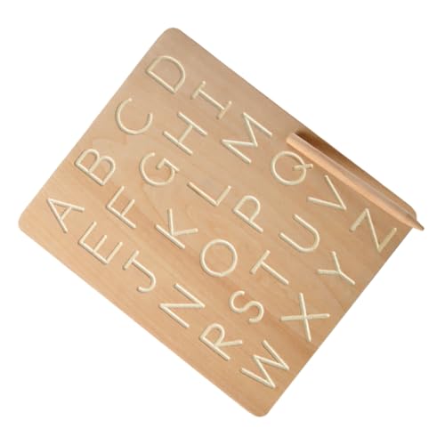 ERINGOGO Alphabet Nachverfolgungs Übungsboard Aus Holz Schreibübungsbrett Für Montessori Zur Buchstaben Und Schreibfähigkeitsentwicklung Lernspielzeug Für Vorschulkinder Geeignet ERINGOGO Alphabet Nachverfolgungs Übungsboard Aus Holz Schreibübungsbrett Für Montessori Zur Buchstaben Und Schreibfähigkeitsentwicklung Lernspielzeug Für Vorschulkinder Geeignet von ERINGOGO