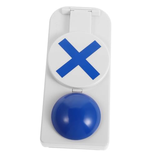 ERINGOGO Anrufbeantworter Summer Beantworten Summer-Taste Spiel Summer Buzz-Tasten Soundtasten Für Den Unterricht Summertasten Summer Für Das Klassenzimmer Spiel-Summer Plastik Blue von ERINGOGO