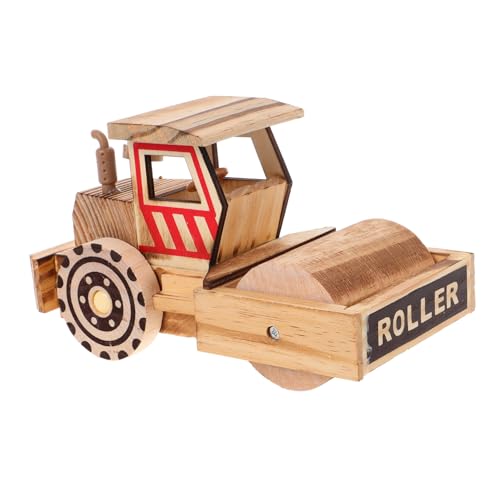 ERINGOGO Antikes Kunsthandwerk aus Holz holzspielzeug -Rollwagen Holzroller-LKW-Verzierung Rollwagen-Dekoration Rollwagen Figur Desktop-Rollwagen-Modell-Ornament hölzern ERINGOGO Antikes Kunsthandwerk aus Holz holzspielzeug -Rollwagen Holzroller-LKW-Verzierung Rollwagen-Dekoration Rollwagen Figur Desktop-Rollwagen-Modell-Ornament hölzern von ERINGOGO