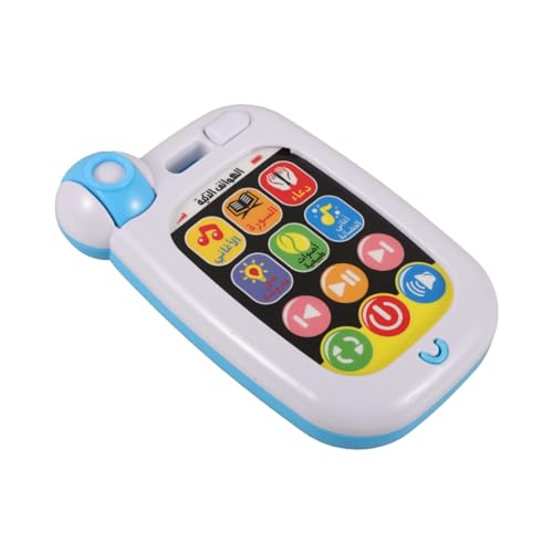 ERINGOGO Arabisch-Lernmaschine kinderhandy kinderspielzeug Kleinkinder Neugeborenes Babyphone Smartphone Komfort-Handyspielzeug für Babys Musikspielzeug für Abs Weiß ERINGOGO Arabisch-Lernmaschine kinderhandy kinderspielzeug Kleinkinder Neugeborenes Babyphone Smartphone Komfort-Handyspielzeug für Babys Musikspielzeug für Abs Weiß von ERINGOGO
