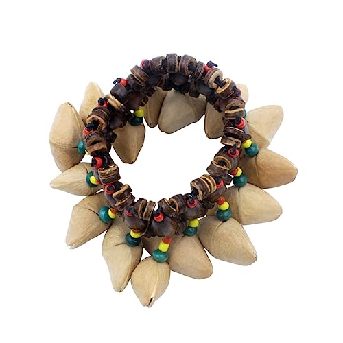 ERINGOGO Armband Afrikanische Trommel Glocken Musikinstrumente für Tanz und Partys Handgemacht und Einfach Anzulegen für Kleine Musikerinnen ERINGOGO Armband Afrikanische Trommel Glocken Musikinstrumente für Tanz und Partys Handgemacht und Einfach Anzulegen für Kleine Musikerinnen von ERINGOGO