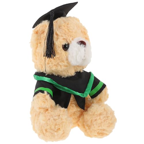 ERINGOGO Arztpuppe Spielzeuge Winziges Abschluss-stofftier Zarter Ausgestopfter Bär Mini Grad Animal Toy Mini Stuffed Graduation Season Animal Abschluss Stofftier Stoffbären Pp Baumwolle ERINGOGO Arztpuppe Spielzeuge Winziges Abschluss-stofftier Zarter Ausgestopfter Bär Mini Grad Animal Toy Mini Stuffed Graduation Season Animal Abschluss Stofftier Stoffbären Pp Baumwolle von ERINGOGO