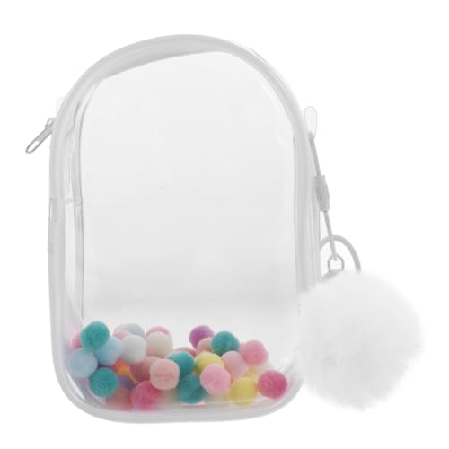 ERINGOGO Elegante Umhängetasche Zur Puppenaufbewahrung Gut Sichtbare Puppentasche Hängebox für Mini-Puppen PVC-Material ERINGOGO Elegante Umhängetasche Zur Puppenaufbewahrung Gut Sichtbare Puppentasche Hängebox für Mini-Puppen PVC-Material von ERINGOGO