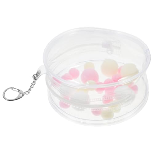 ERINGOGO Aufbewahrungstasche für Figurendisplays klein Puppenzubehör Rosa Vitrine für Aufbewahrungstaschen für Kind Figur Tasche Minifiguren-Präsentationstasche PVC Transparent ERINGOGO Aufbewahrungstasche für Figurendisplays klein Puppenzubehör Rosa Vitrine für Aufbewahrungstaschen für Kind Figur Tasche Minifiguren-Präsentationstasche PVC Transparent von ERINGOGO