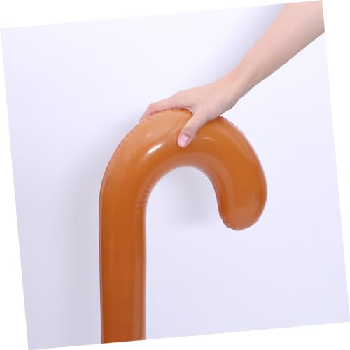 ERINGOGO Aufblasbarer Gehstock PVC Lustiges Halloween Party Zubehör Leichtes Sicheres Cosplay Aufblasbares Kostüm Accessoire für Familien von ERINGOGO