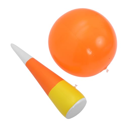ERINGOGO Aufblasbares Bowling Set Bowling mit Weichen Pins und Ball Sicher Einfach Aufzubauen Fördert Koordination und Bewegung für Indoor Outdoor Party und Lernspiele von ERINGOGO