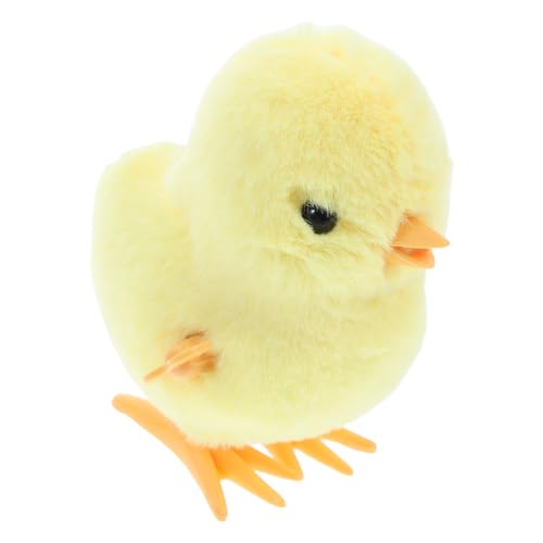 ERINGOGO Aufziehbares Kuscheltier Küken Plüschtier Wind Up Süßes Hüpfendes Gelbes Küken Partygeschenk und Osterkorb Füller für Drinnen und Draußen ERINGOGO Aufziehbares Kuscheltier Küken Plüschtier Wind Up Süßes Hüpfendes Gelbes Küken Partygeschenk und Osterkorb Füller für Drinnen und Draußen von ERINGOGO
