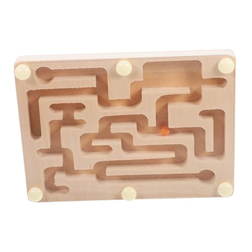 ERINGOGO Ausgeglichenes Labyrinthspielzeug Perlenlabyrinth-Brett Labyrinth- Labyrinth-Puzzle- Balance-Trainings-Puzzle-Brett Balance-Spiel Holz ERINGOGO Ausgeglichenes Labyrinthspielzeug Perlenlabyrinth-Brett Labyrinth- Labyrinth-Puzzle- Balance-Trainings-Puzzle-Brett Balance-Spiel Holz von ERINGOGO