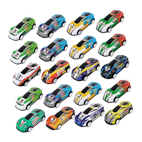 ERINGOGO Robustes Legierungsmaterial Autospielzeug 30 Stück Pull Back Auto Für Jungen Und Mädchen Kinderspielzeug Retro Autodekorationen von ERINGOGO