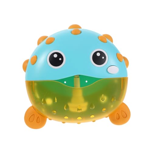 ERINGOGO Automatische Fisch Bubble Machine mit Musik Badewannen Pufferfisch Design Einfache Bedienung Elektrische Seifenblasenmaschine für Kleinkinder Badspaß ERINGOGO Automatische Fisch Bubble Machine mit Musik Badewannen Pufferfisch Design Einfache Bedienung Elektrische Seifenblasenmaschine für Kleinkinder Badspaß von ERINGOGO