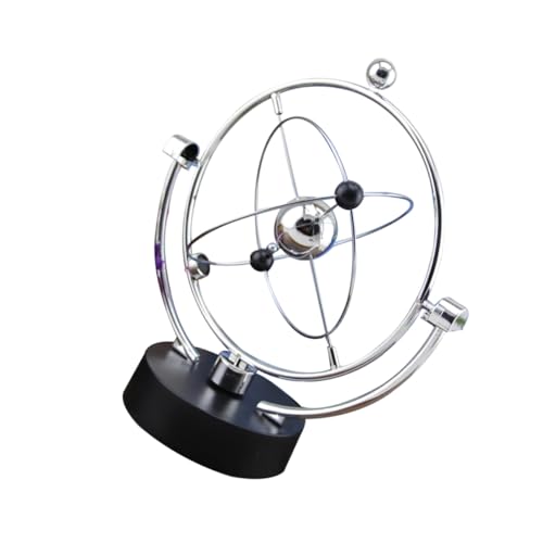 ERINGOGO Automatisches Rotierendes Planetarium Schreibtisch Ornament Kinetisches Wissenschaftsspielzeug Langlebiges Metallmodell ohne Batterie Dekoratives Perpetuum Mobile für Büro und ERINGOGO Automatisches Rotierendes Planetarium Schreibtisch Ornament Kinetisches Wissenschaftsspielzeug Langlebiges Metallmodell ohne Batterie Dekoratives Perpetuum Mobile für Büro und von ERINGOGO