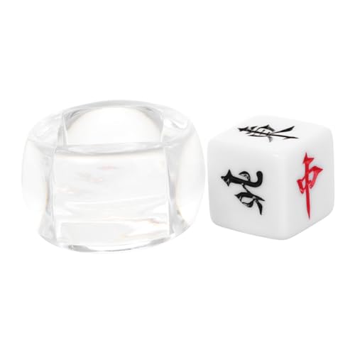 ERINGOGO Azimutwürfel Würfel für Mahjong Spiel Würfel Mahjong-Würfel Partygeschenk Würfel für Spiel Würfel Masse große Würfel Spiel-Requisiten kleine Würfel tragbare Würfel Plastik ERINGOGO Azimutwürfel Würfel für Mahjong Spiel Würfel Mahjong-Würfel Partygeschenk Würfel für Spiel Würfel Masse große Würfel Spiel-Requisiten kleine Würfel tragbare Würfel Plastik von ERINGOGO