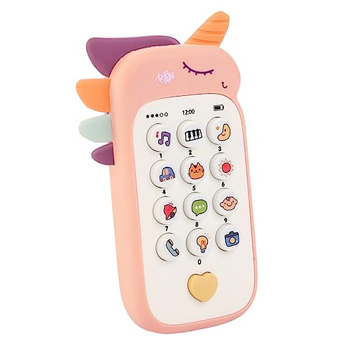 ERINGOGO Handy Spielzeug Für Kleinkinder Lustiges Cartoon Design Interaktive Musik Und Lernfunktion - Zur Frühen ERINGOGO Handy Spielzeug Für Kleinkinder Lustiges Cartoon Design Interaktive Musik Und Lernfunktion - Zur Frühen von ERINGOGO