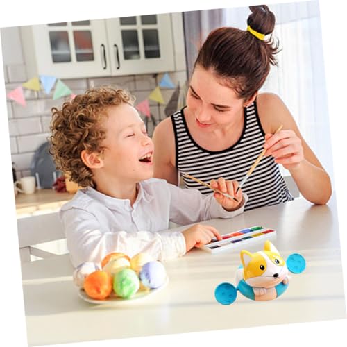 ERINGOGO Badespielzeug für Junge Mädchen Niedliches Hundemotiv Wasserspielzeug Sicheres Kunststoffmaterial Weiches Design für Jungen und Mädchen Dusche Spa Spaß von ERINGOGO