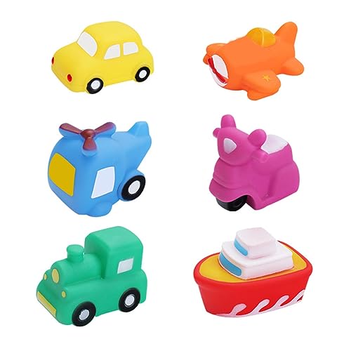 ERINGOGO Badewannenspielzeug Teiliges Schwimmendes Sicheres Vinyl Bade und Wasserspielzeug für Junge Mädchen Jungen Mädchen mit Lustigen Fahrzeugmotiven für Badewanne und Pool ERINGOGO Badewannenspielzeug Teiliges Schwimmendes Sicheres Vinyl Bade und Wasserspielzeug für Junge Mädchen Jungen Mädchen mit Lustigen Fahrzeugmotiven für Badewanne und Pool von ERINGOGO