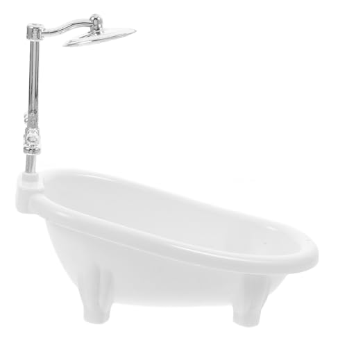 ERINGOGO Badzubehör Für Puppen Badewanne Miniatur Puppenhaus Dekoration Mini-schmuck-badezimmermöbel Badezimmermodell Mini-töpfchen Dekoratives Mini-Modell Abs Weiß ERINGOGO Badzubehör Für Puppen Badewanne Miniatur Puppenhaus Dekoration Mini-schmuck-badezimmermöbel Badezimmermodell Mini-töpfchen Dekoratives Mini-Modell Abs Weiß von ERINGOGO