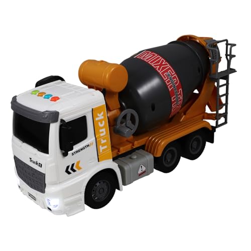 ERINGOGO Bagger -Spielzeugauto Mischer-LKW- Simulationsmischwagenmodell Engineering-LKW- Betonmischer- -Baulastwagen Spielzeuglastwagen Plastik Gelb ERINGOGO Bagger -Spielzeugauto Mischer-LKW- Simulationsmischwagenmodell Engineering-LKW- Betonmischer- -Baulastwagen Spielzeuglastwagen Plastik Gelb von ERINGOGO