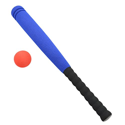ERINGOGO Baseballschläger mit Ball Sicherer Schaumstoffschläger für Outdoor Fördert Motorik und Koordination für Farbe Blau mit Zufälliger Ballfarbe ERINGOGO Baseballschläger mit Ball Sicherer Schaumstoffschläger für Outdoor Fördert Motorik und Koordination für Farbe Blau mit Zufälliger Ballfarbe von ERINGOGO