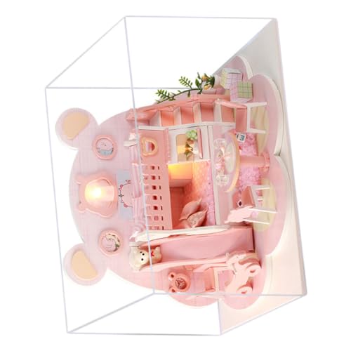 ERINGOGO Bauen Sie EIN Villa Modell Zusammen Geburtstagsgeschenk Hausmodell Kinderspielzeug Bauen Sie Eine Villa Zusammen ERINGOGO Bauen Sie EIN Villa Modell Zusammen Geburtstagsgeschenk Hausmodell Kinderspielzeug Bauen Sie Eine Villa Zusammen von ERINGOGO