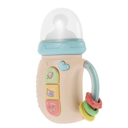ERINGOGO Beruhigende Flasche klingeln Babyprodukt Musikspielzeug für Babys Säuglingsspielzeug für Neugeborene Musikspielzeug Babyspielzeug Plastik Rosa ERINGOGO Beruhigende Flasche klingeln Babyprodukt Musikspielzeug für Babys Säuglingsspielzeug für Neugeborene Musikspielzeug Babyspielzeug Plastik Rosa von ERINGOGO