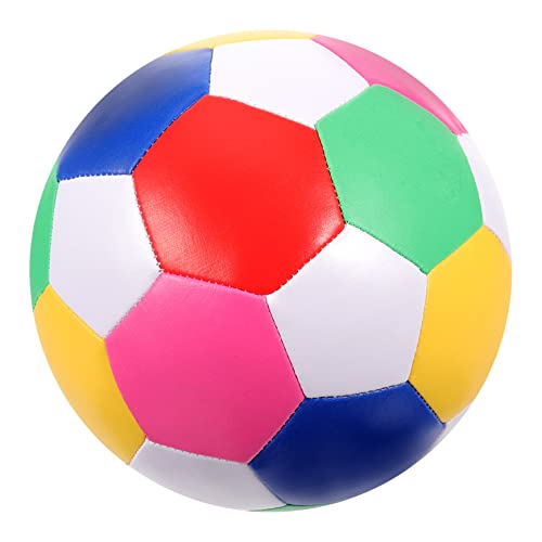 ERINGOGO Bouncy Fußball Für Weiche Multifunktionale Kugel Bunten Farben Für Drinnen Und Draußen Fördert Bewegung Und Konzentration Leicht von ERINGOGO