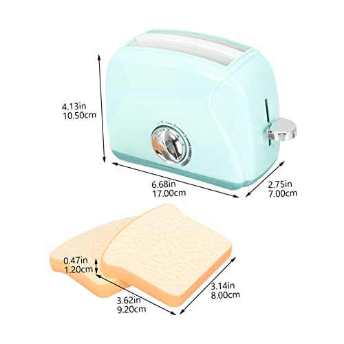 ERINGOGO Brotmaschine kinderküche Kitchen küchenzubehör puppenhauszubehör küchenzubehör Küchengeräte für -Toaster Toaster Kochspielzeug Plastik von ERINGOGO