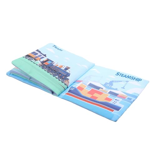 ERINGOGO Buch Früherziehung babybuch Buch interaktives Buch Babygeschenk für Babys Lustiges Stoffbuch für Bücher aus Babykleidung Buch aus weichem Stoff ERINGOGO Buch Früherziehung babybuch Buch interaktives Buch Babygeschenk für Babys Lustiges Stoffbuch für Bücher aus Babykleidung Buch aus weichem Stoff von ERINGOGO