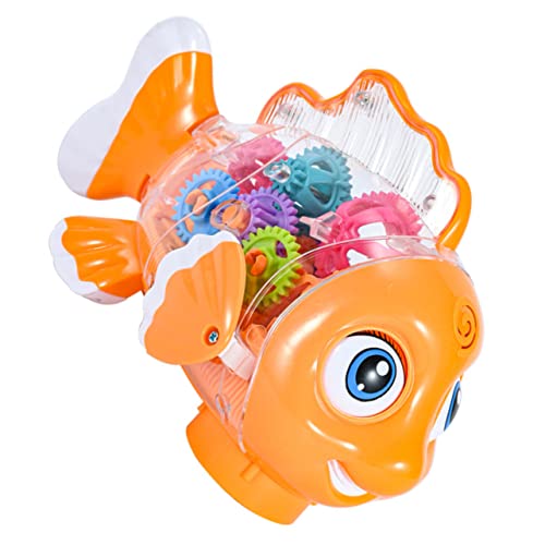 ERINGOGO Bump and Go Spielzeugauto mit Licht und Musik Bewegliches Fischspielzeug für Kleinkinder Jahre Interaktives Wasserspielzeug Fördert Hand Augen Koordination und Spielspaß ohne ERINGOGO Bump and Go Spielzeugauto mit Licht und Musik Bewegliches Fischspielzeug für Kleinkinder Jahre Interaktives Wasserspielzeug Fördert Hand Augen Koordination und Spielspaß ohne von ERINGOGO