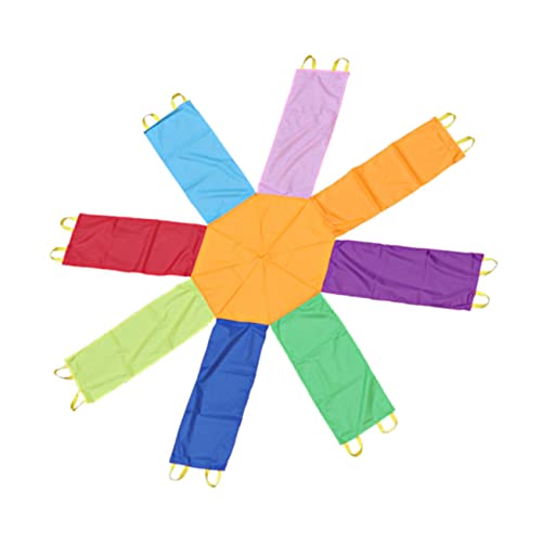 ERINGOGO Buntes Regenbogen Wurf und Fangspiel für Koordinationstraining Langlebiges Nylon Material Fördert und Motorische Fähigkeiten im Garten und Outdoor Spiel ERINGOGO Buntes Regenbogen Wurf und Fangspiel für Koordinationstraining Langlebiges Nylon Material Fördert und Motorische Fähigkeiten im Garten und Outdoor Spiel von ERINGOGO