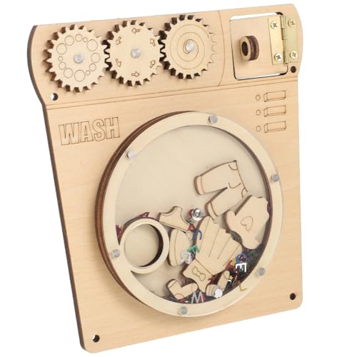 ERINGOGO Busy Board DIY Holzspielzeug für Frühe Bildung Motorische und Kreatives Basteln Pädagogisches Montessori für Kleinkinder Ab Jahren von ERINGOGO