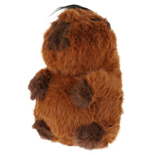 ERINGOGO Capybara Plüschtier Weiches Gefülltes Plüschtier Im Cartoon Stil Für Langlebiges Baumwollmaterial Und Kuschelig Zuhause von ERINGOGO