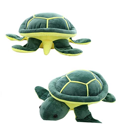 ERINGOGO Cartoon Plüschschildkröte Weiches Kuscheltier Stofftier Frei Niedliches für Junge Mädchen Umweltfreundlicher Plüschspielzeug Grün von ERINGOGO