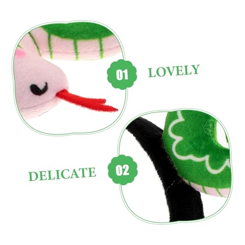 ERINGOGO Cartoon Schlangen Stirnband für Frauen Neujahrsfest Leichtes Bequemes Haarband mit Einzigartigem Design und Sicherem Sitz für Festliche Anlässe und Partys ERINGOGO Cartoon Schlangen Stirnband für Frauen Neujahrsfest Leichtes Bequemes Haarband mit Einzigartigem Design und Sicherem Sitz für Festliche Anlässe und Partys von ERINGOGO