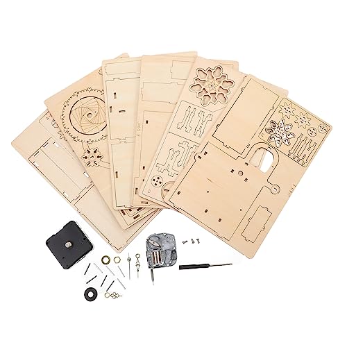 ERINGOGO DIY Holz Puzzle Spieluhr zum Bauen Mechanische Holz Musikbox mit Stiftbehälter Langlebiges DIY Puzzle für Eltern Stabiles Tragbares Dekorationsset ERINGOGO DIY Holz Puzzle Spieluhr zum Bauen Mechanische Holz Musikbox mit Stiftbehälter Langlebiges DIY Puzzle für Eltern Stabiles Tragbares Dekorationsset von ERINGOGO