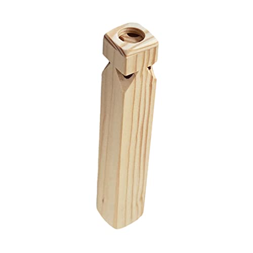 ERINGOGO Holz Pfeife Spielzeug Für Junge Mädchen Holz Train Whistle Blasinstrument Fördert Musikalische Fähigkeiten Party Und Spielzeugbedarf Ohne Muster von ERINGOGO