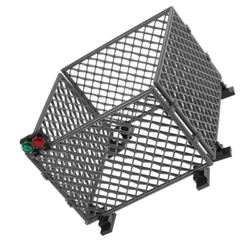 ERINGOGO DIY Miniatur Warnschutz Zaun Bausatz Selbstmontage Mikro Landschaftszaun Kreatives Lernspiel für Jugendliche Fördert Feinmotorik und Vorstellungskraft von ERINGOGO