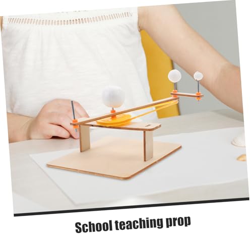 ERINGOGO DIY Planetensystem Modell mit Sonne Erde Mond Holz Sphären Planetarium Stabiles Lernspielzeug für Schüler Klasse Unterricht Kreative Wissenschaftsexperimente ERINGOGO DIY Planetensystem Modell mit Sonne Erde Mond Holz Sphären Planetarium Stabiles Lernspielzeug für Schüler Klasse Unterricht Kreative Wissenschaftsexperimente von ERINGOGO