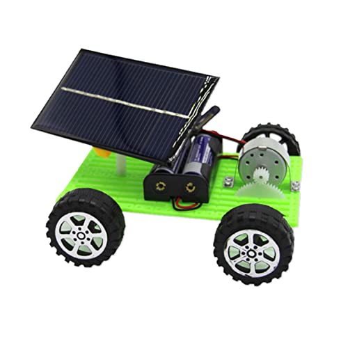 ERINGOGO DIY Solar Elektroauto Modell Kit für Handgemachtes Lernspielzeug Kreativität und Praktischen Fähigkeiten für Wissenschaftliche Experimente von ERINGOGO