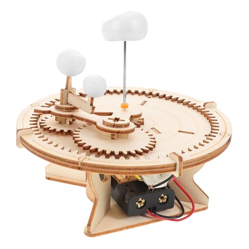 ERINGOGO DIY Solar System Modellbausatz aus Holz für Interaktives Lernspielzeug zur Erkundung Geografie Junge und Kreative Bastelprojekte von ERINGOGO